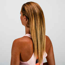 Fitness Hair Scrunchy 6-Pack - Pink/Transparent