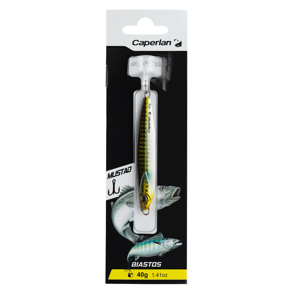 Casting jig biastos 40 gr aji pêche au leurre en mer