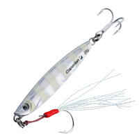 Lure fishing at sea CASTING JIG BIASTOS ASSIST 20 g - Phospho. white