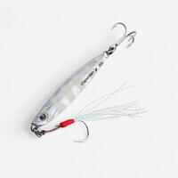 Lure fishing at sea CASTING JIG BIASTOS ASSIST 20 g - Phospho. white