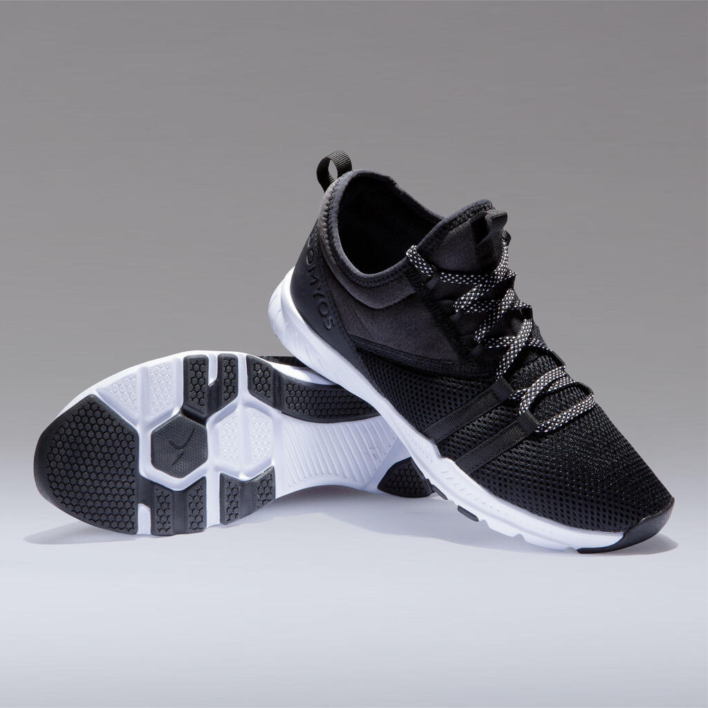 Chaussures de fitness 120 mid femme noir