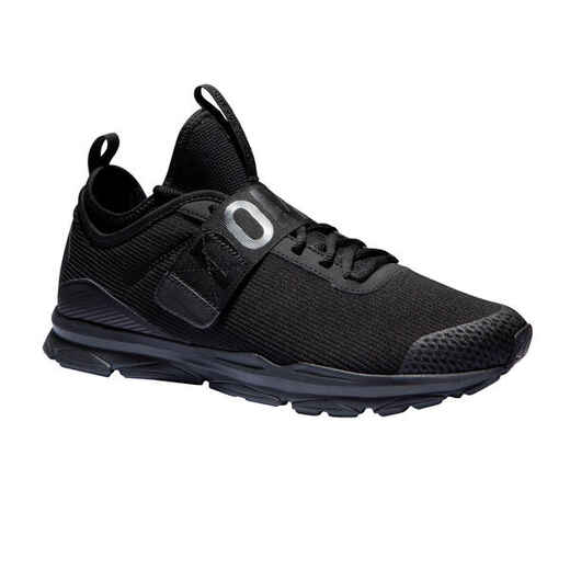 
      500 Mid Women's Fitness Cardio Training Shoes - Black
  