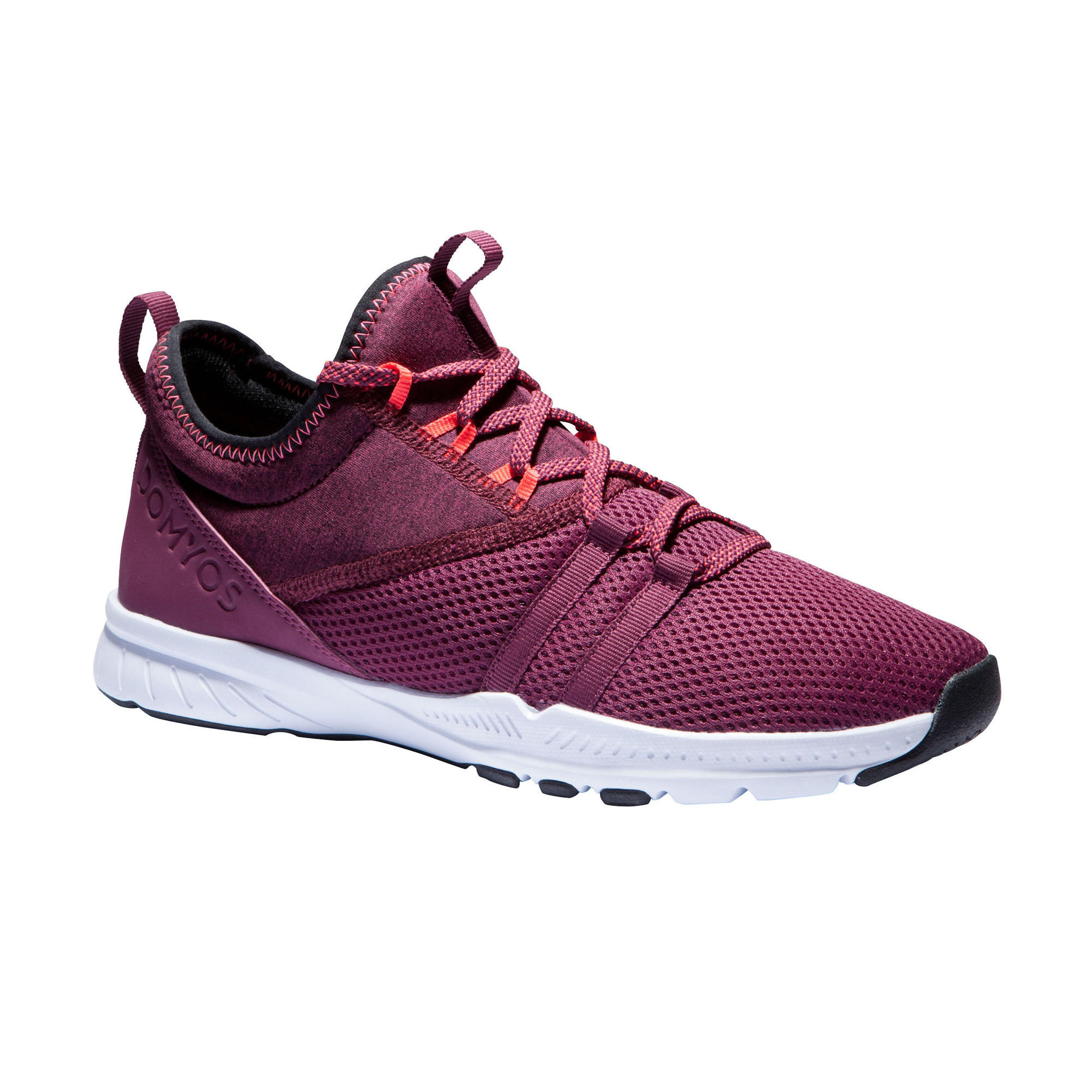 120 Mid Women�s Cardio Training Fitness Shoes Burgundy