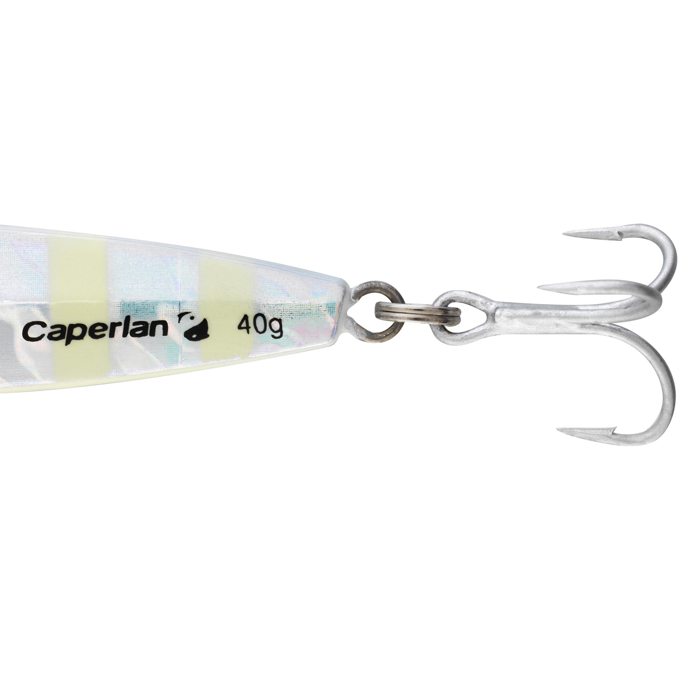 Lure fishing at sea CASTING JIG BIASTOS ASSIST 40 g - Phospho. white 4/5