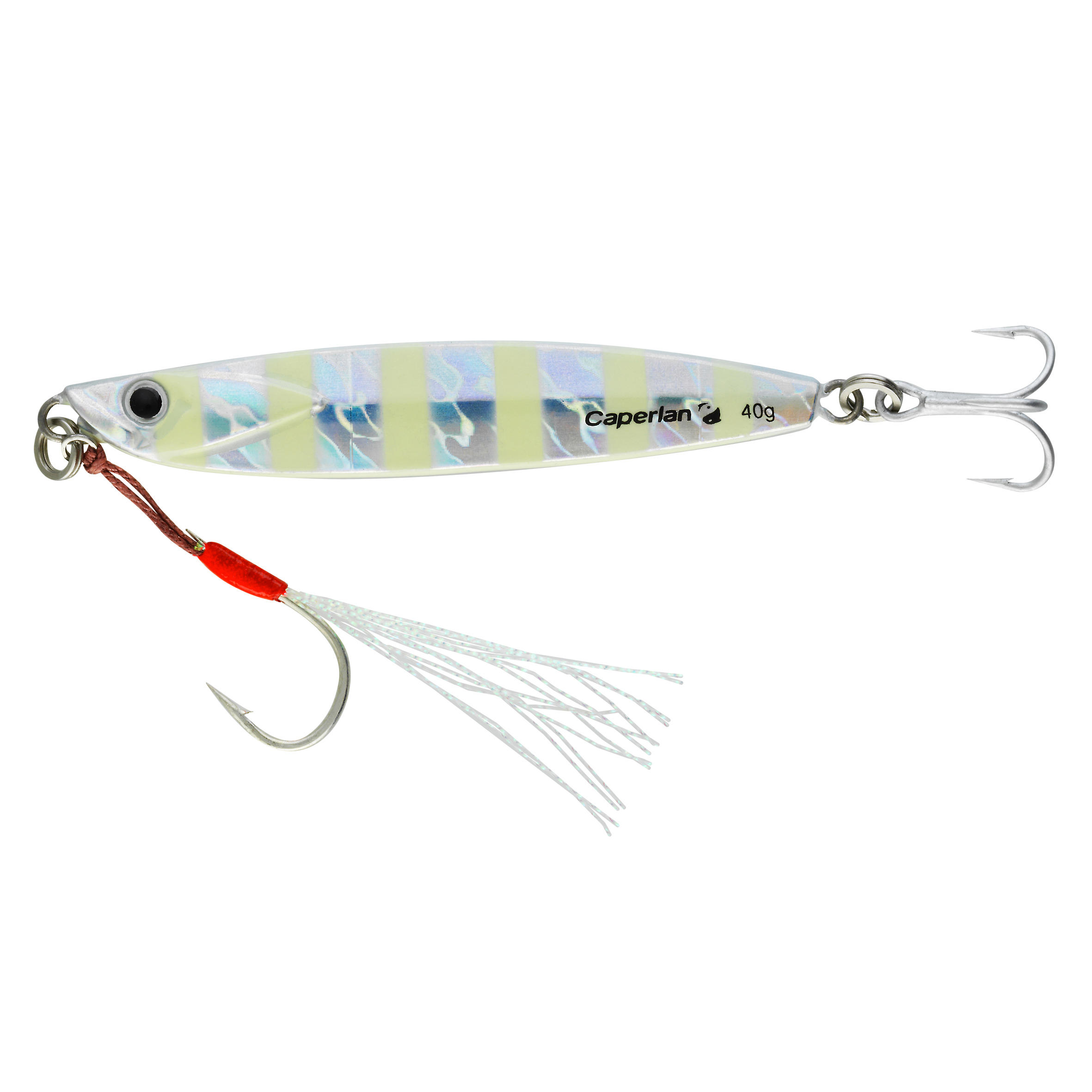 Lure fishing at sea CASTING JIG BIASTOS ASSIST 40 g - Phospho. white 2/5