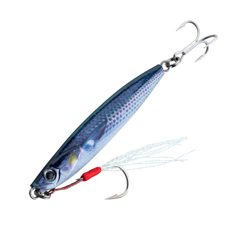 Casting Jig Pesca Mar Señuelo Biastos Assist Blanco Fosforescente 40 G