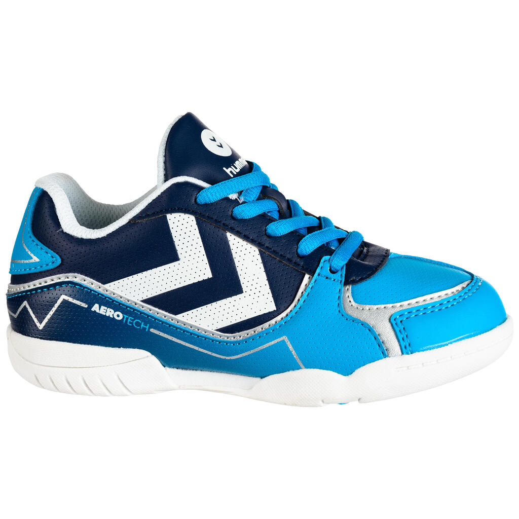 Aerotech Boys' Handball Shoes - Blue/White