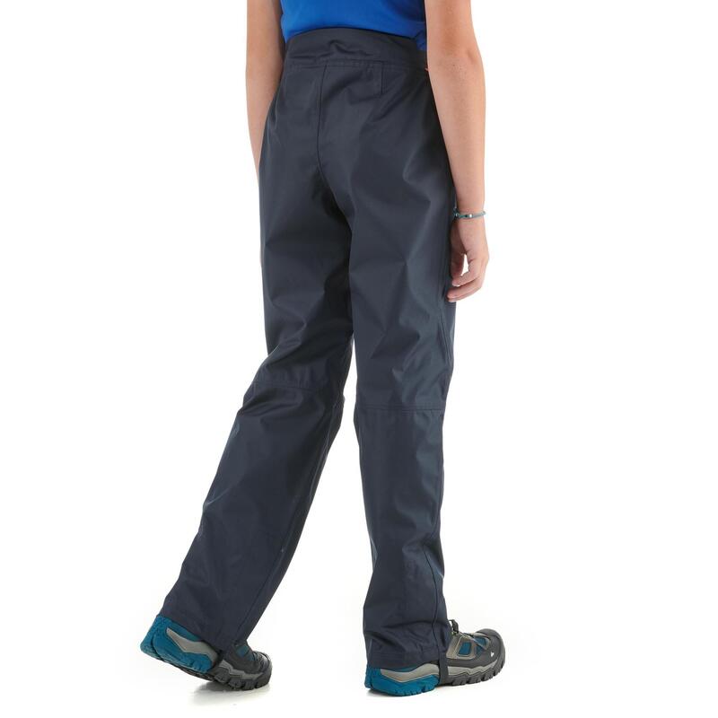 Surpantalon de randonnée - MH500 noir - enfant 7-15 ans