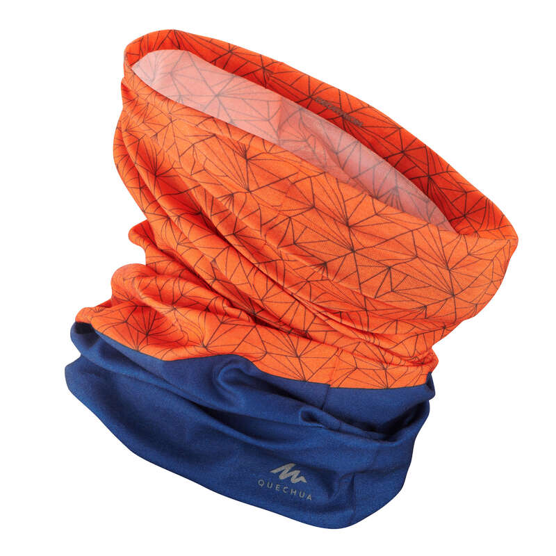 JUNIOR HIKING HATS&CAPS Hiking - JUNIOR HEADBAND MH500 - BLUE QUECHUA - Hiking Clothes