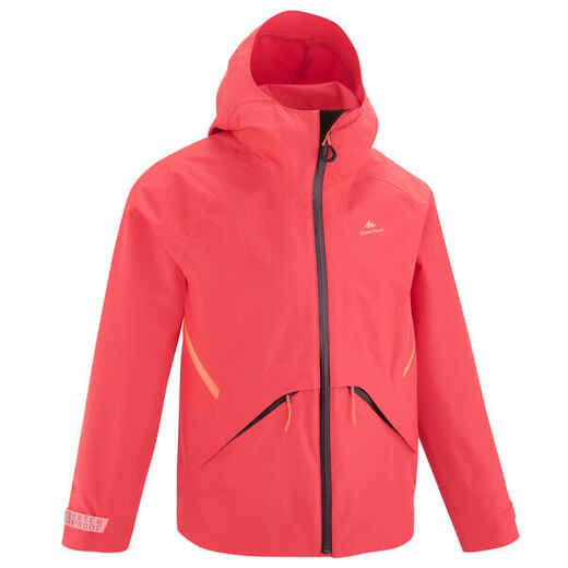 
      Kids’ Waterproof Hiking Jacket - MH900 - coral - Age 7-15 years
  