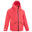 Veste imperméable de randonnée - MH900 corail - enfant 7-15 ans