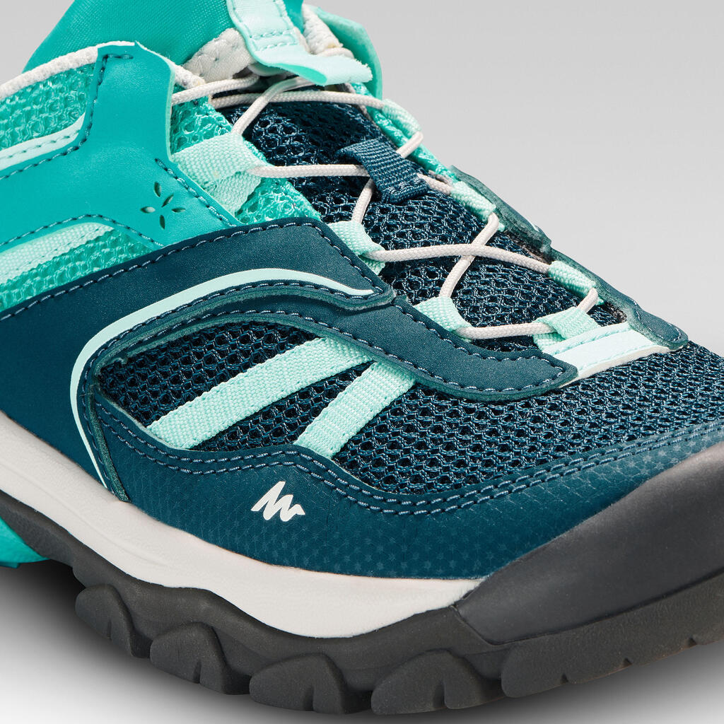 Wanderschuhe Crossrock Schnürung Kinder Mädchen Gr. 35-38 türkis
