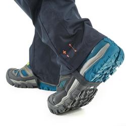Kids' Hiking Over-Trousers MH500 - Grey 
