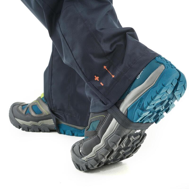Pantalón Lluvia Impermeable Montaña Senderismo 7-15 años MH500 Violet | Decathlon