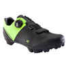 Cross-Country Mountain Biking Shoes - Neon/Black