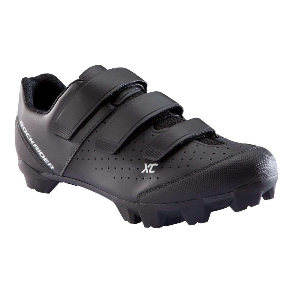 MTB-Schuhe XC 100 schwarz