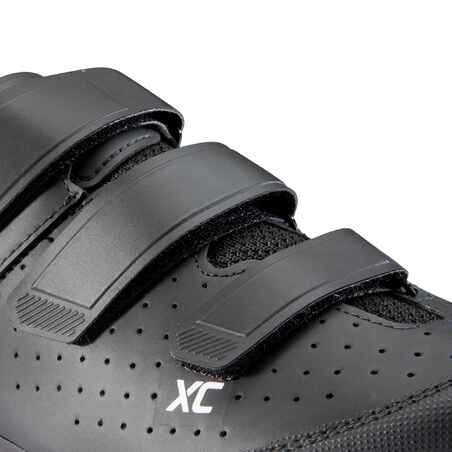 حذاء الدراجة الجبلية - XC 100 أسود