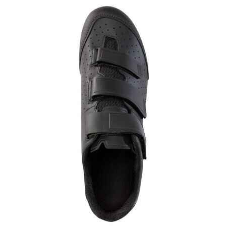 High-Performance Mountain-Biking Shoes - Black