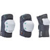 Bộ 3 thiết bị bảo hộ patin Fit500 cho người lớn - Xám