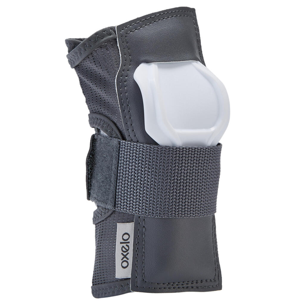 Set 3x2 protections roller adulte FIT500 NOIR