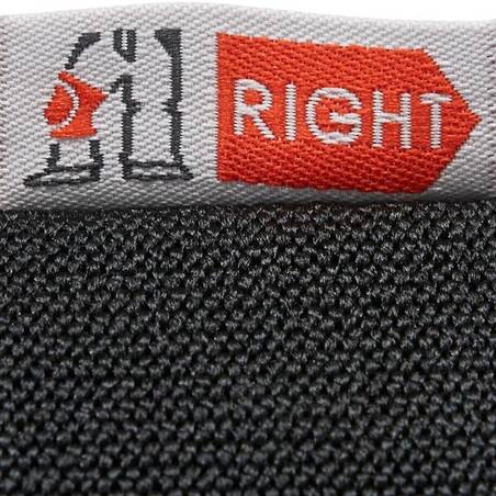 Adult 2 x 3-Piece Inline Skate Protection Set FIT500 - Black/Grey