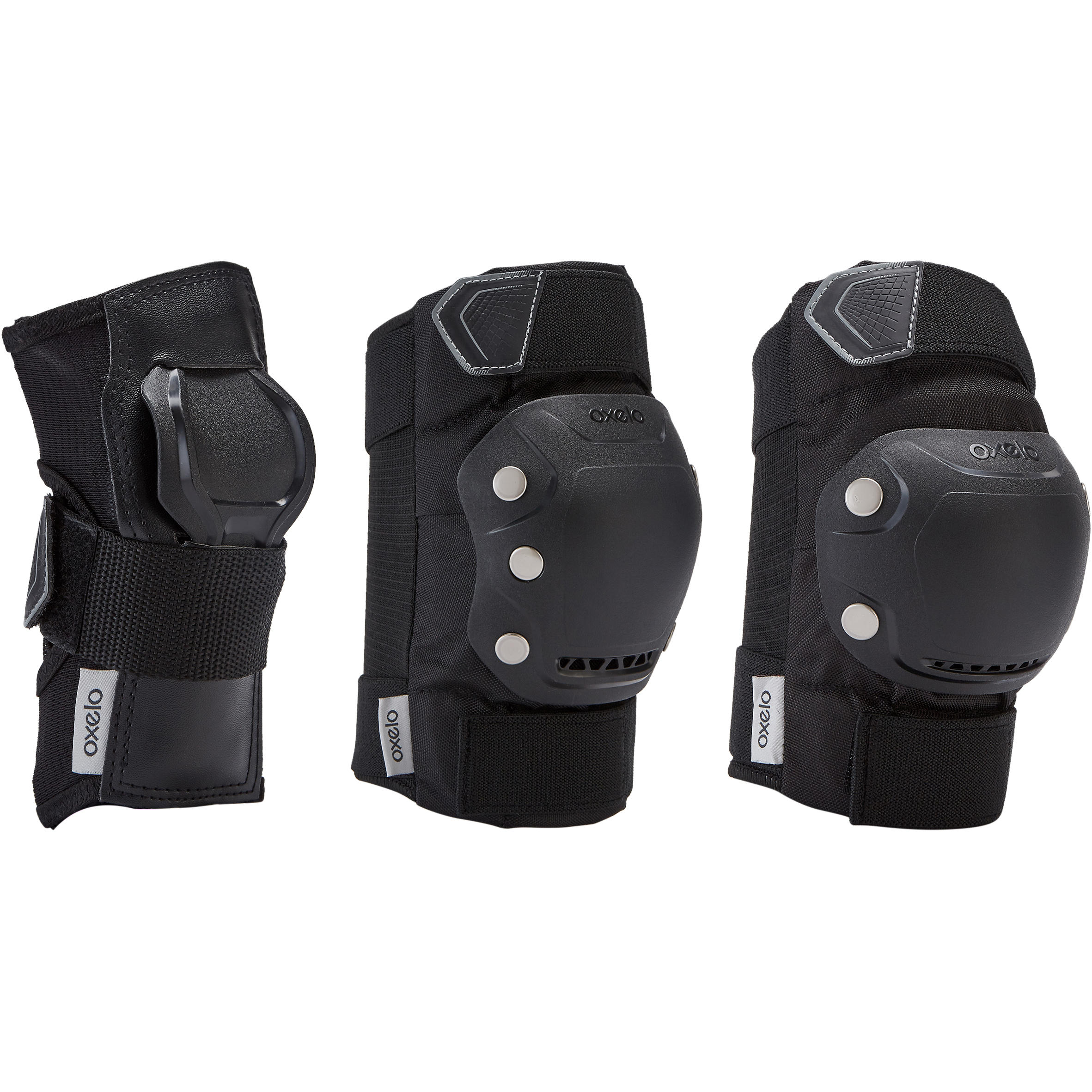 Protections corporelles pour patins à roues alignées - FIT500 noir/gris - OXELO