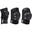 Fit500 Adult 3-Piece Inline Skate Protection Set - Black/Grey