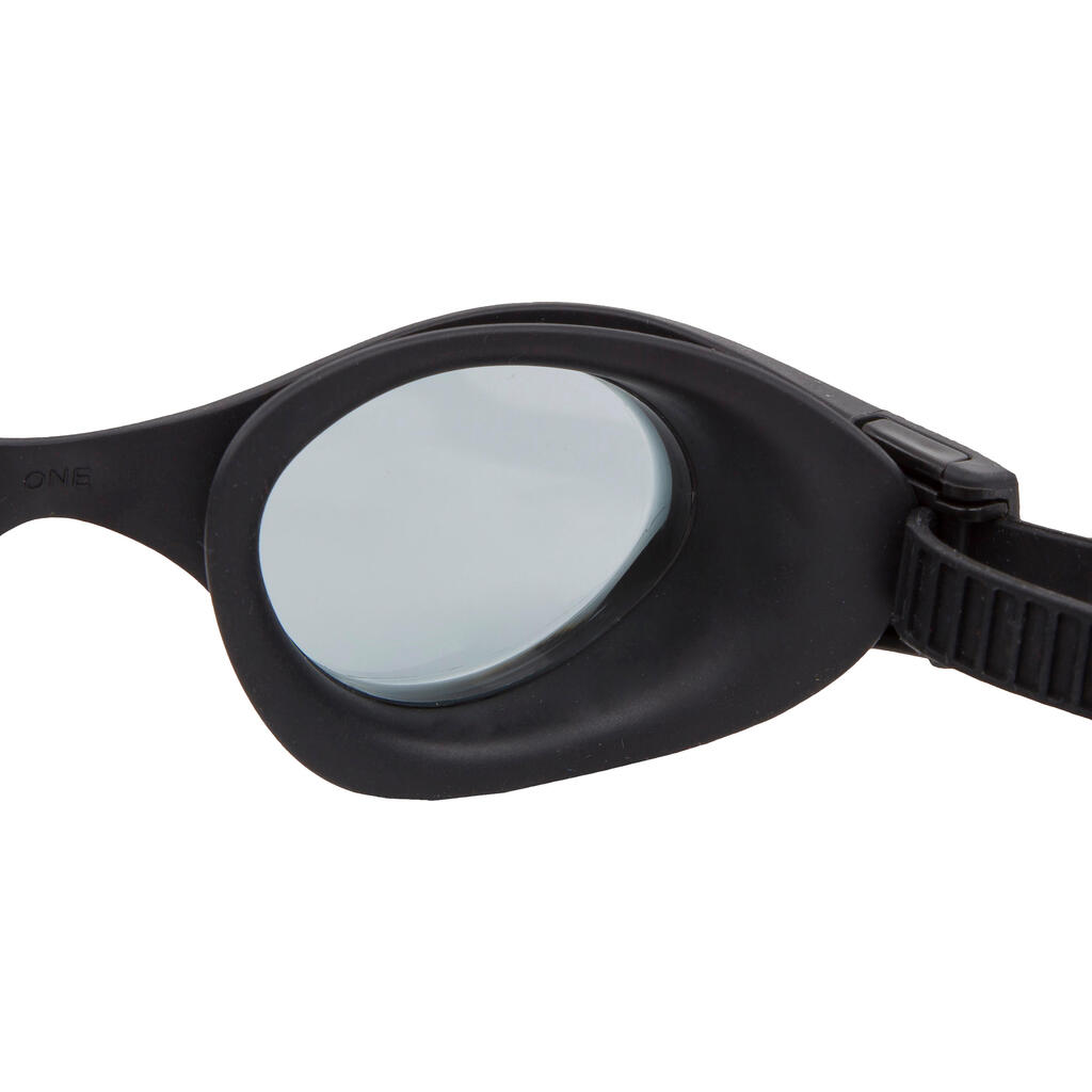 Plavecké okuliare THE ONE SMOKE sivo-čierne 