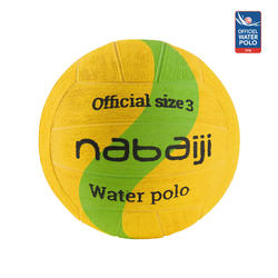 BALLON WATER POLO 500 TAILLE 3 JAUNE VERT NEW