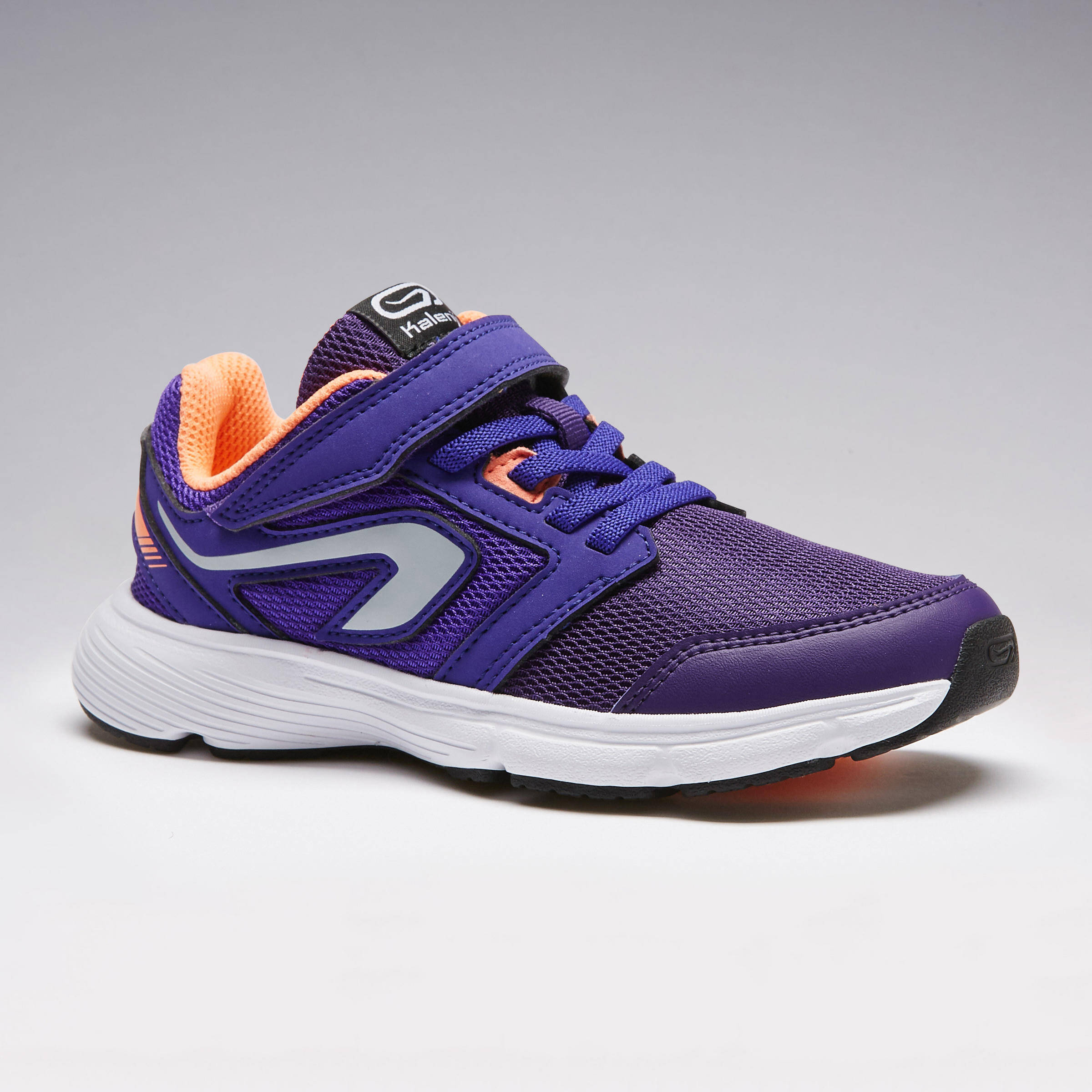 KID'S RUNNING SHOES - RUN SUPPORT PURPLE CORAL -  2