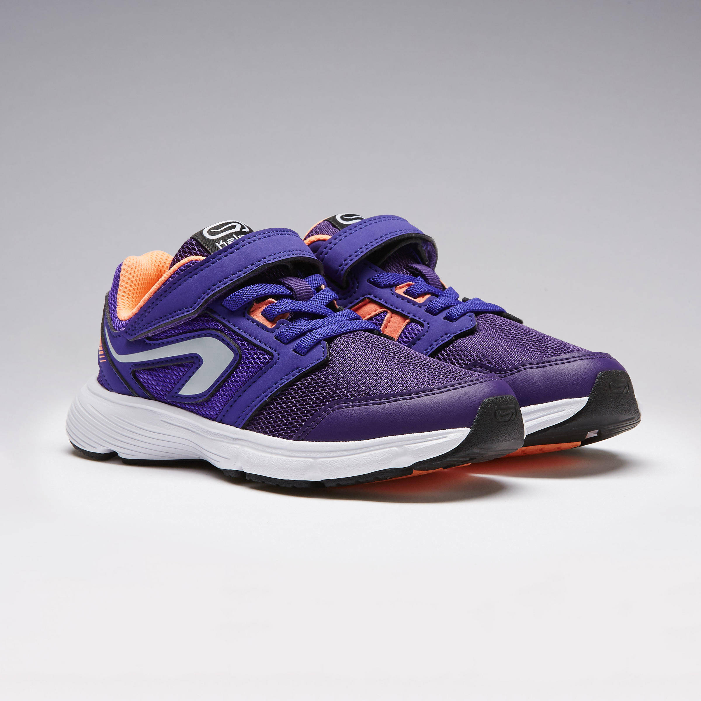 KID'S RUNNING SHOES - RUN SUPPORT PURPLE CORAL -  3