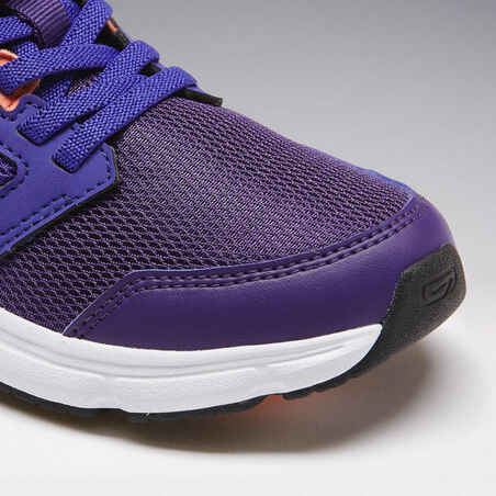 RUN SUPPORT CHILDREN'S ATHLETICS SHOES WITH RIP-TAB PURPLE CORAL