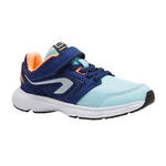 RUN SUPPORT CHILDREN'S ATHLETICS SHOES WITH RIP-TAB BLUE CORAL