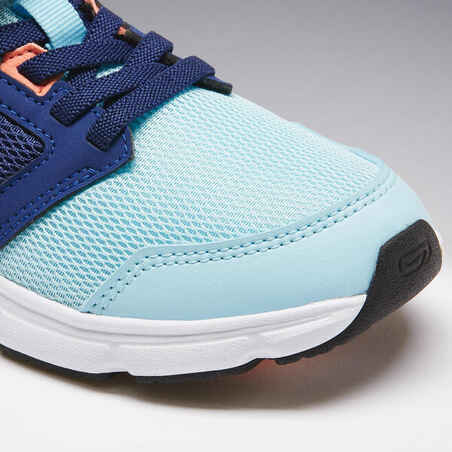 RUN SUPPORT CHILDREN'S ATHLETICS SHOES WITH RIP-TAB BLUE CORAL