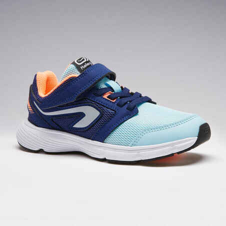 RUN SUPPORT CHILDREN'S ATHLETICS SHOES WITH RIP-TAB BLUE CORAL