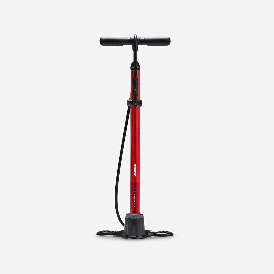 Fahrradpumpe Standpumpe 900 Riverside DECATHLON