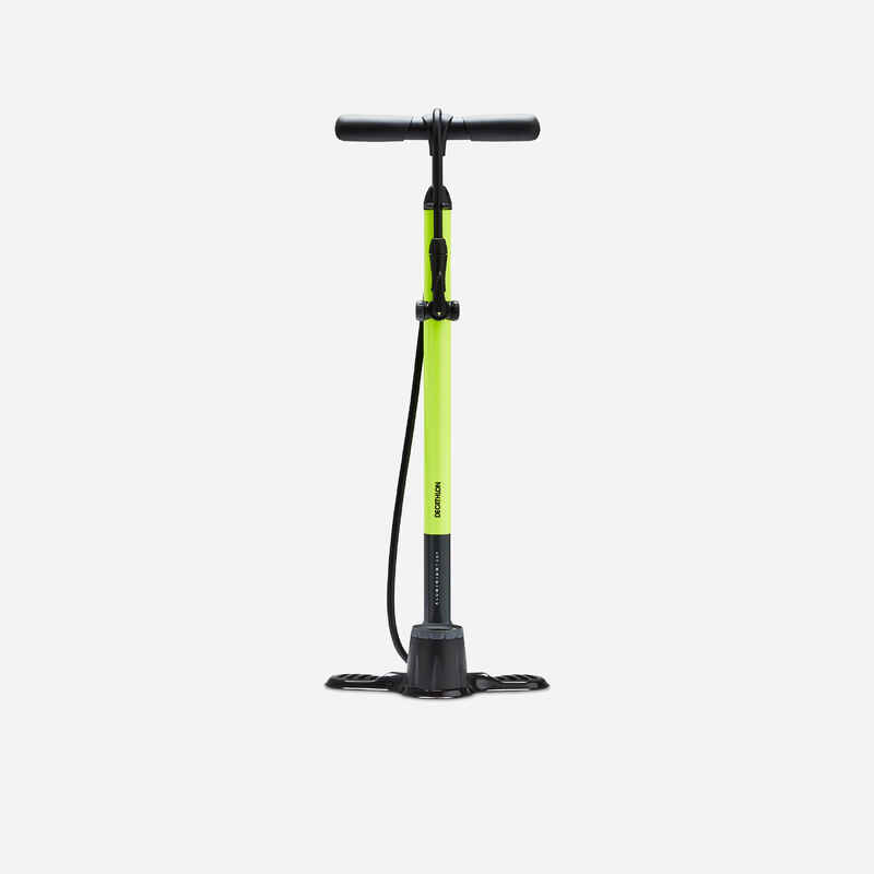 900 Floor Pump Neon Yellow