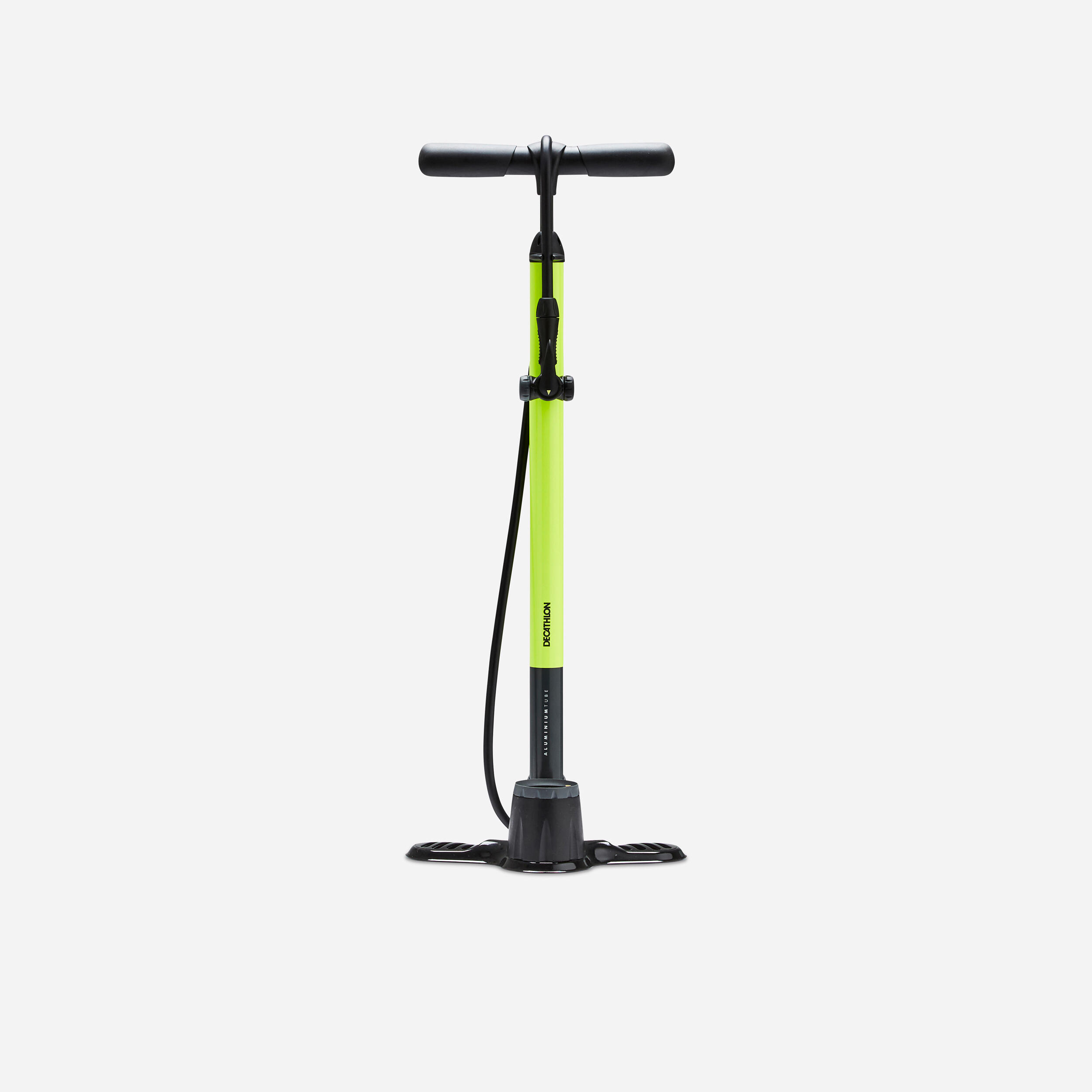 Bike Floor Pump 900 - Neon Yellow 1/6