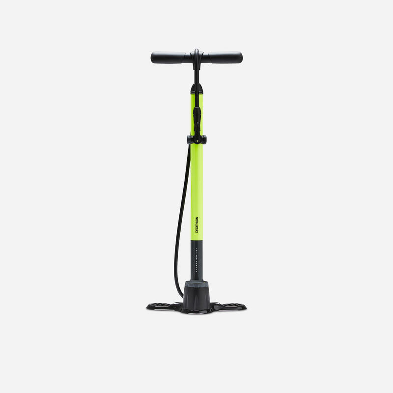 POMPE A PIED VELO 900 JAUNE FLUO