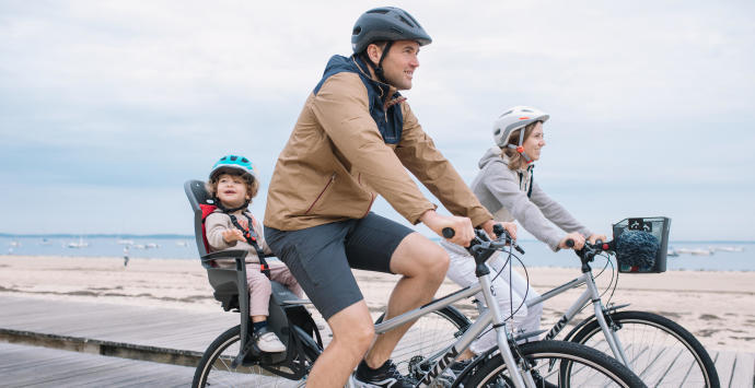 Como escolher um porta criança para a bicicleta Como escolher um porta criança para a bicicleta