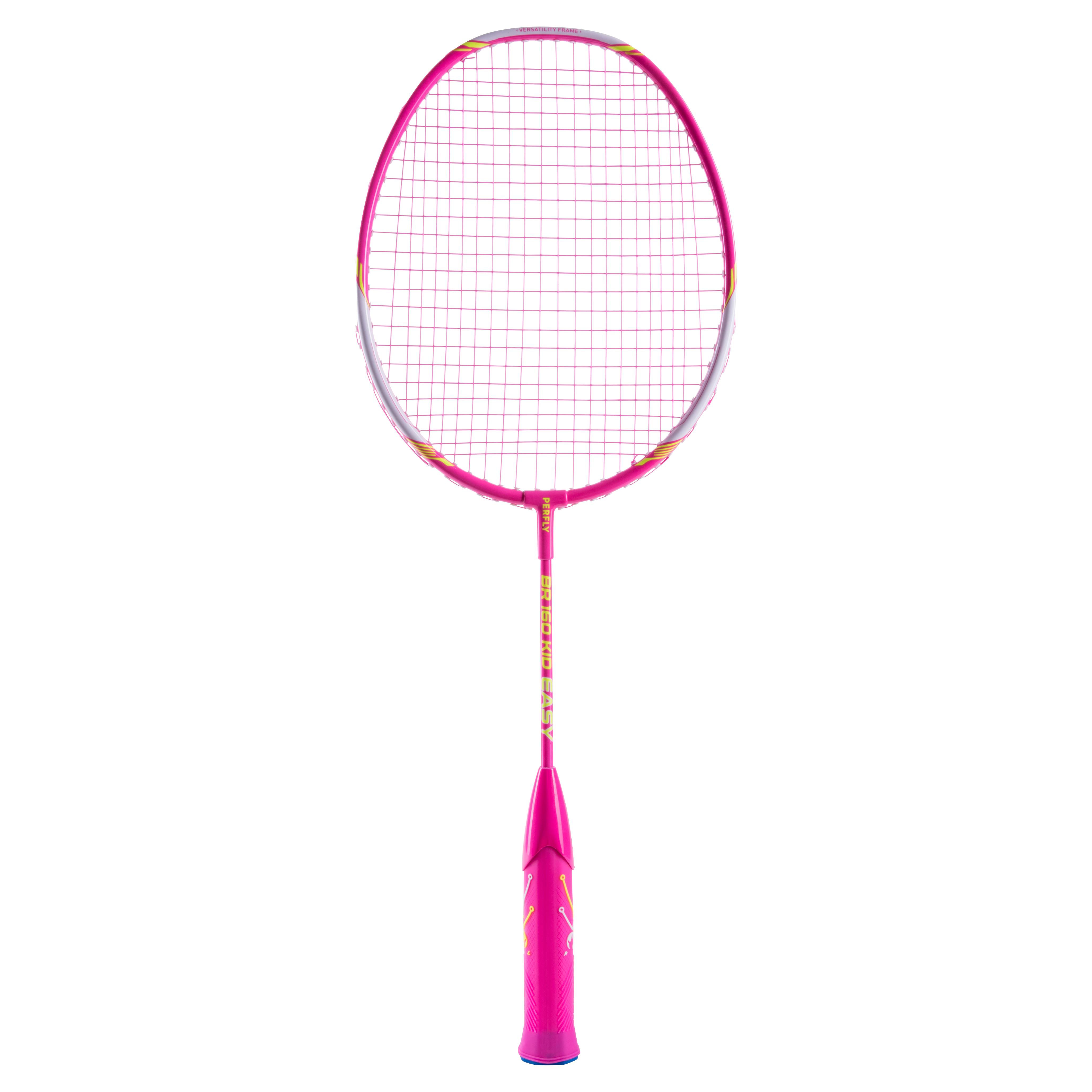 Rachetă Badminton BR 160 Easy Grip Roz Copii
