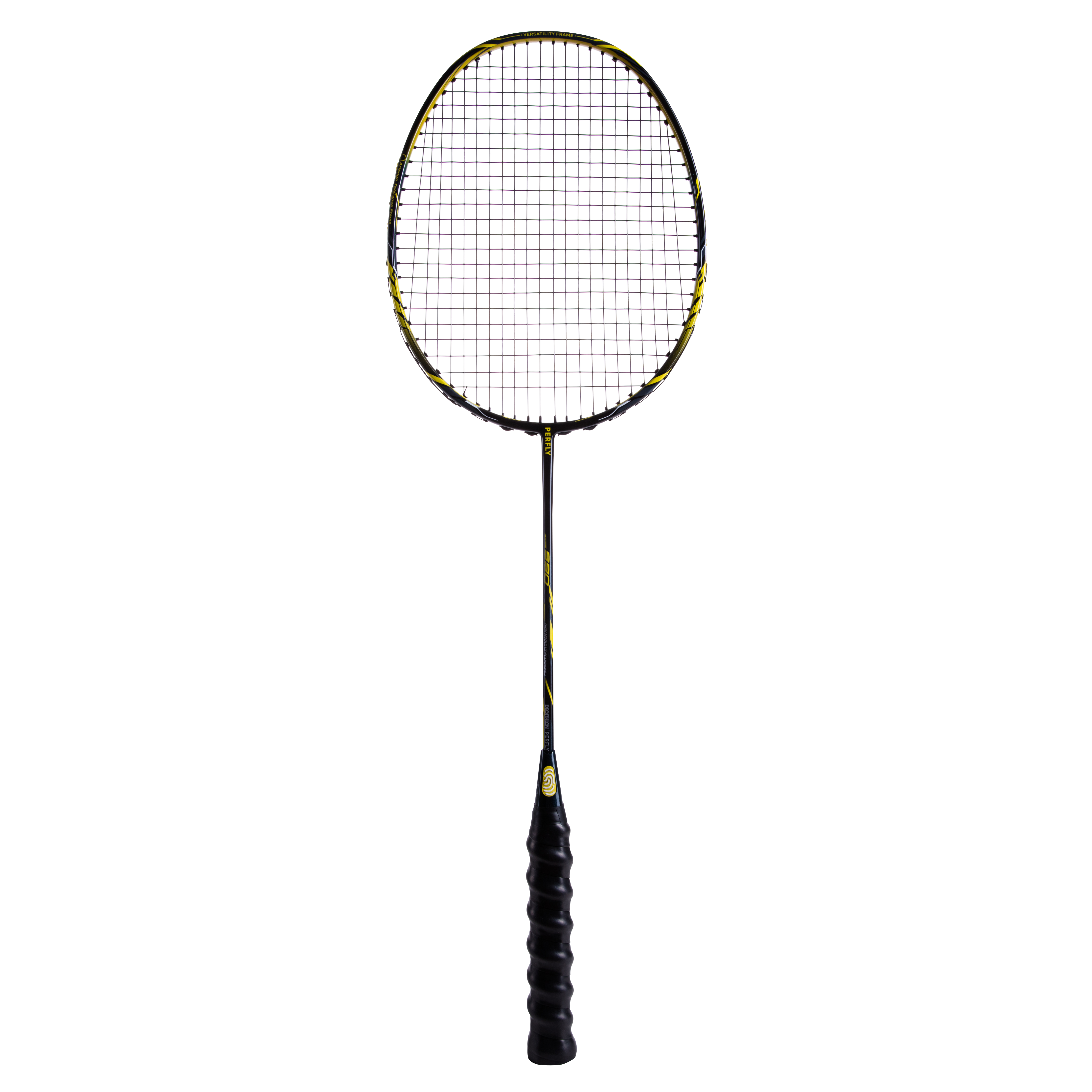 Raquette De Badminton Adulte BR 590 - Noir/Jaune