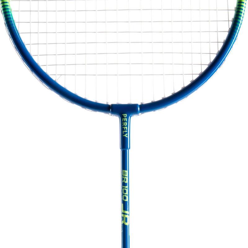 Racchetta badminton junior BR100 azzurro-giallo