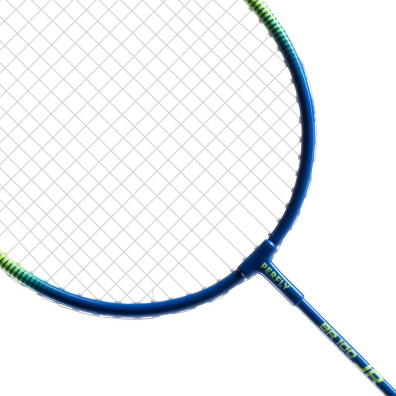 Raquette De Badminton BR100 Junior- Bleu/Jaune
