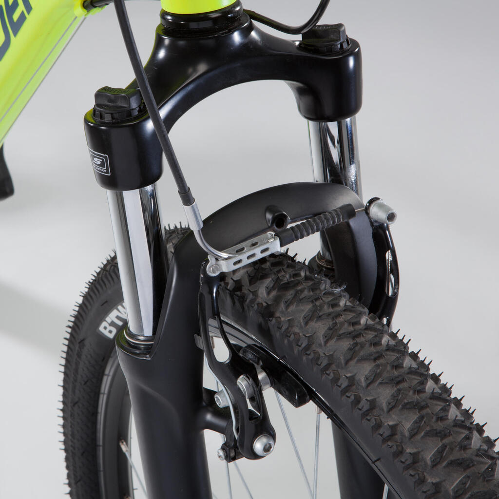 VÉLO VTT ST 100 JAUNE AF 27,5
