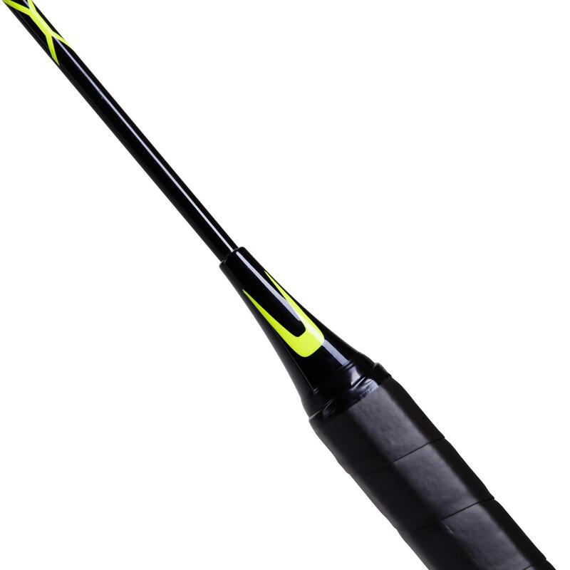 RAQUETE DE BADMINTON BR 160 ADULTO PRETO VERDE