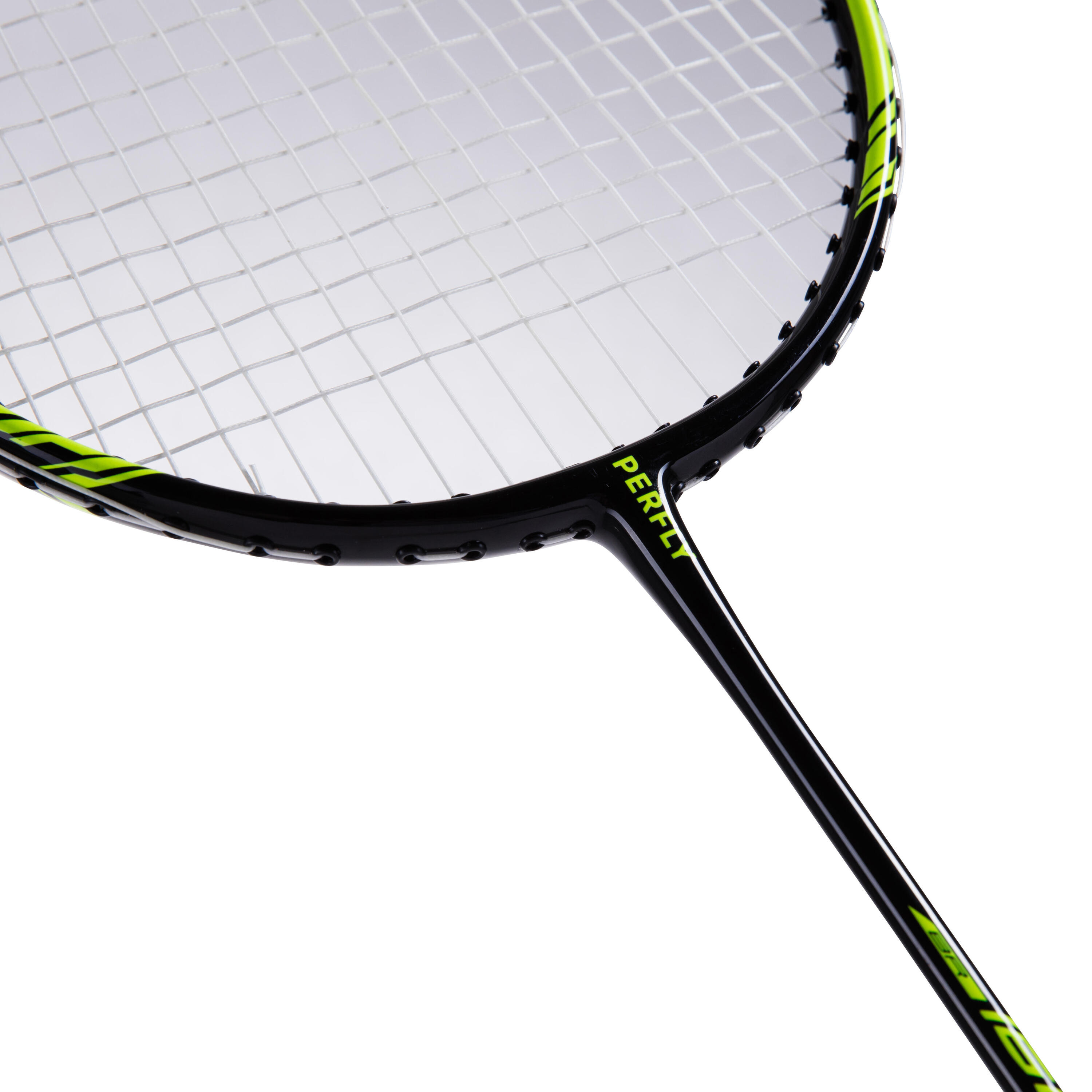 ADULT BADMINTON RACKET BR 160 BLACK GREEN 13/16