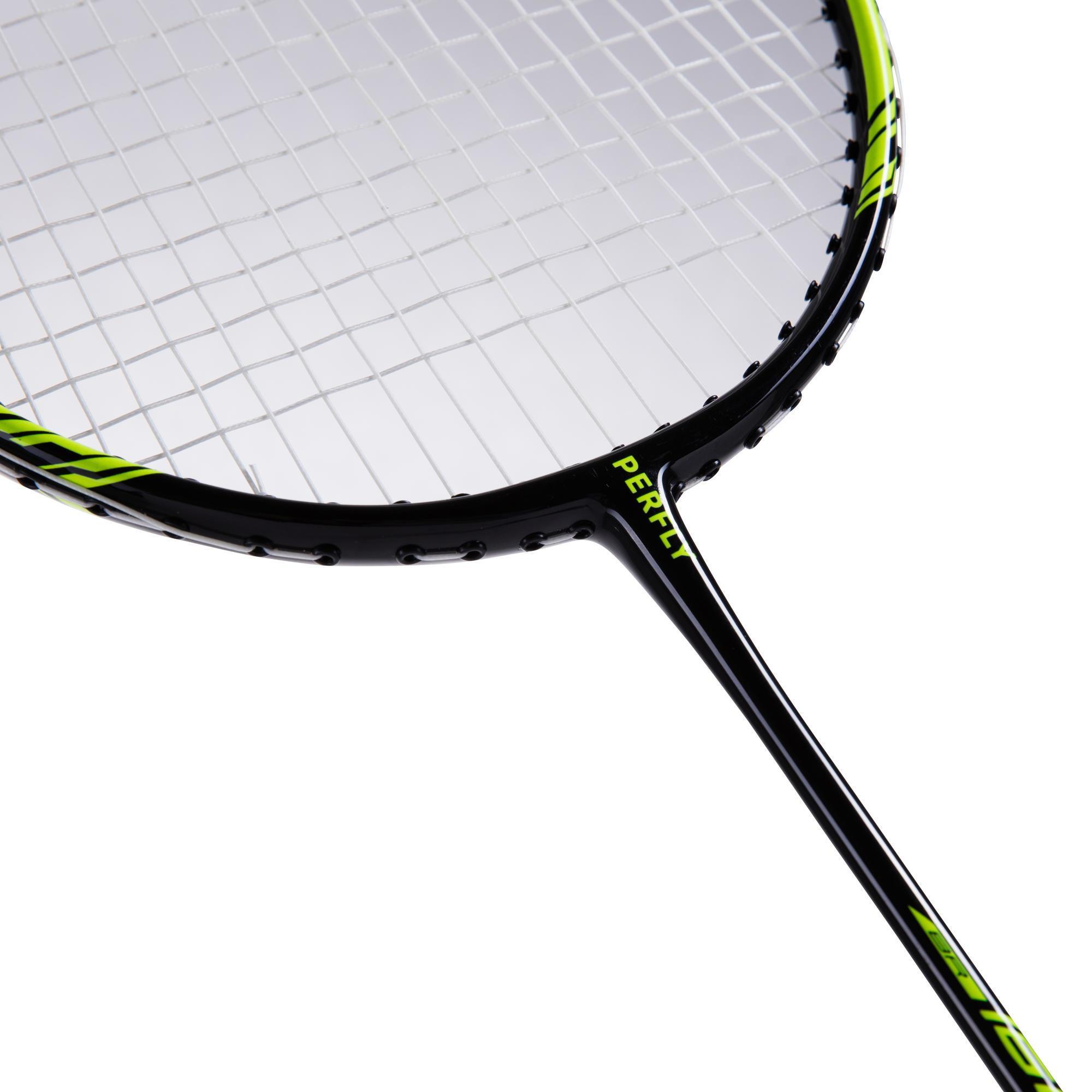 BR 160 Adult Badminton Racket - Black/Green