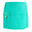 Jupe short de randonnée enfant MH100 turquoise 2 A 6 ANS