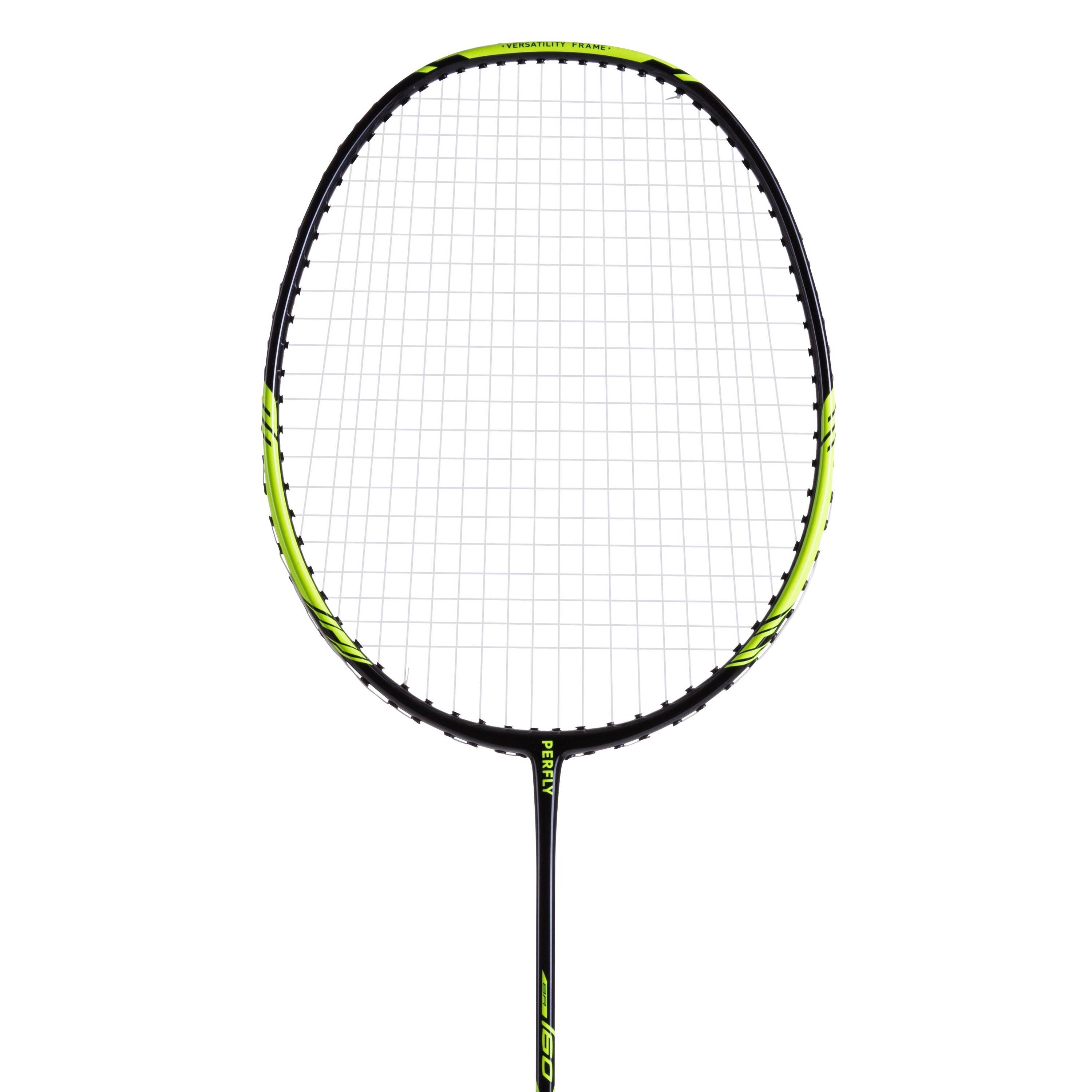 Adult Badminton Racket BR 160 Black Green -  2